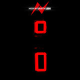 ANZO 19-21 Chevy Silverado Full LED Taillights Chrome Housing Red/Clear Lens G2 (w/C light Bars)