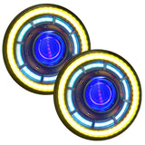 Oracle Oculus 7in ColorSHIFT Bi-LED Projector Headlights for Jeep Wrangler JK