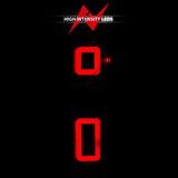 ANZO 19-21 Chevy Silverado Full LED Taillights Black Housing Smoke Lens G2 (w/C light Bars)