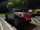 Oracle Oculus Bi-LED Projector Headlights for Jeep JL/Gladiator JT - w/ Simple Controller