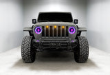 Oracle Oculus Bi-LED Projector Headlights for Jeep JL/Gladiator JT - w/ Simple Controller