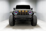 Oracle Oculus Bi-LED Projector Headlights for Jeep JL/Gladiator JT - w/ Simple Controller