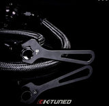 K-TUNED 6AN CENTER FEED FUEL LINE KIT W/ INLINE FILTER K-SWAP HONDA ACURA K20
