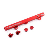 HYBRID RACING K-SERIES SWAP FUEL RAIL (K-SWAP & UNIVERSAL) -RED