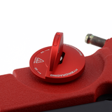 HYBRID RACING V2 SLIM OIL CAP -RED for HONDA & ACURA - HYB-OCA-01-07