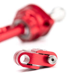 HYBRID RACING SHORT SHIFTER ASSEMBLY RED (UNIVERSAL B/D-SERIES)