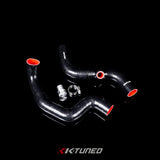 K-TUNED DRIVER SIDE RADIATOR HOSES W/ OPTIONAL FAN SWITCH BUNG K20 or K24 - HPTautosport