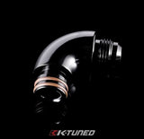 K-Tuned CENTER PORT FITTING FOR FUEL RAIL (6AN OR 8AN) KR-CEN-0