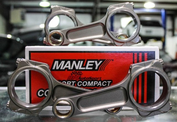 Manley Forged I-Beam Connecting Rods Honda 93-01 H22 2.2L V-Tec 14417-4