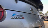 "FLEX FUEL" EMBLEM / LOGO - R35 E85 NEW OEM for NISSAN GTR