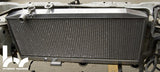 Hybrid Racing Fullsize Radiator (K-Series 96-00 Civic) Part #: HYB-RAD-01-11