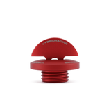 HYBRID RACING V2 SLIM OIL CAP -RED for HONDA & ACURA - HYB-OCA-01-07