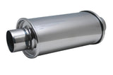Vibrant 1141 Performance Ultra Quiet Resonator Pipe 2.5" In & Out / 14" length