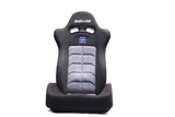 Buddy Club Racing Spec Seat - Sport Reclinable - BLACK - BC08-RSSS-B
