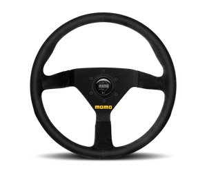 Momo MOD78 Steering Wheel 320 mm - Black Suede/Black Spokes