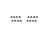 OEM Honda S2000 AP2 F22C Keepers (QTY 16) -14781-PCX-004