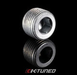 K-Tuned 1/8 NPT allen head plug (Steel)-18S-NPT-PLG