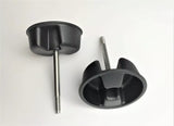 Hardtop Freedom Top Targa Mounting Knobs (2PC) Fits Jeep Wrangler JK 2007–2018