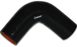 Vibrant 4 Ply Reinforced Silicone Sleeve Connector, Black 2744
