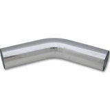 Vibrant 3.5" O.D. Aluminum 45 Degree Bend - Polished 2890