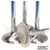 GSC P-D Subaru EJ20/EJ257 Turbo Chrome Polished Super Alloy Exhaust Valve - 33mm Head (+1mm) -Single