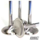 GSC P-D Subaru EJ20/EJ257 Turbo Chrome Polished Super Alloy Exhaust Valve - 33mm Head (+1mm) -Single