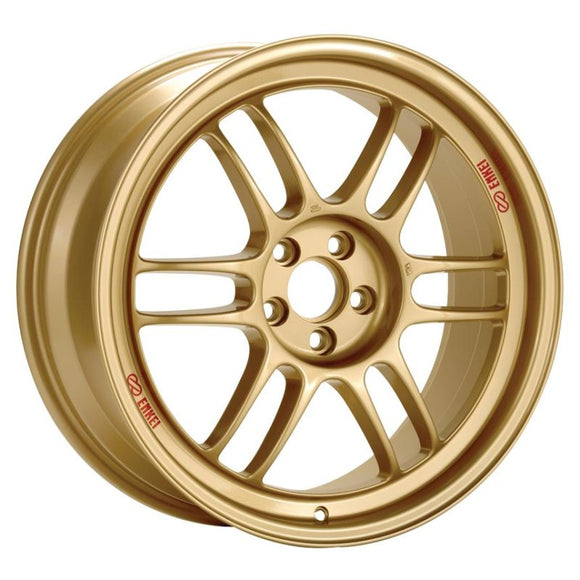 Enkei RPF1 15x8 4x100 28mm Offset 75mm Bore Gold Wheel