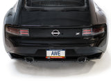 AWE Tuning 2023 Nissan Z RZ34 RWD Track Edition Cat-Back Exhaust System w/ Chrome Silver Tips