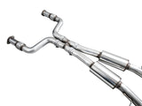 AWE Tuning 2023 Nissan Z RZ34 RWD Track Edition Cat-Back Exhaust System w/ Chrome Silver Tips