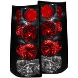 ANZO 1996-2002 GMC Savana Taillights Black