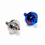 SpeedFactory Racing Titanium Cam Gear Stud Kit - D-Series BURNT 12 Point Nut