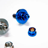 SpeedFactory Racing Titanium Cam Gear Stud Kit - D-Series BURNT 12 Point Nut
