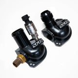 SpeedFactory Racing Billet B/D Series Thermostat Housing for Honda/Acura Engines 32mm Hose end