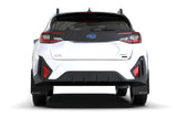 Rally Armor 24-26 Subaru Crosstrek Black UR Mud Flap Light Blue Logo