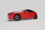 Rally Armor 19-26 Mazda3 Hatchback Black UR Mud Flap w/White Logo
