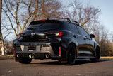 Rally Armor 23-26 Toyota GR Corolla Red UR Mud Flap w/White Logo