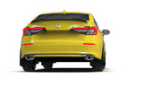 Rally Armor 22-26 Honda Civic/Civic Si/Sport Red UR Mud Flap w/White Logo