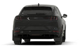 Rally Armor 21-26 Ford Mustang Mach-E/GT/Rally Black UR Mud Flap w/Metallic Black Logo