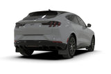 Rally Armor 21-26 Ford Mustang Mach-E/GT/Rally Black UR Mud Flap w/Metallic Black Logo