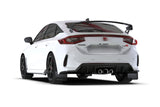 Rally Armor 23-26 Honda Civic Type R Black Mud Flap Light Blue Logo