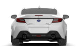 Rally Armor 22-26 Subaru BRZ / Toyota GR86 Black UR Mud Flap w/Red Logo