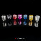 K-Tuned Billet Shift Knob - Stainless Weighted-KTD-SFT-KNW