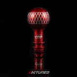 K-Tuned TR3 Shift Knob - Red Tall 5 Speed - KTD-TR3-RT5