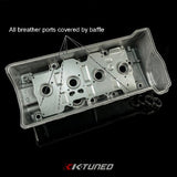 K-Tuned Vented Valve Cover - Wrinkle Red - KTD-KVC-R30