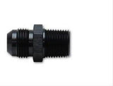 Vibrant-4AN to 1/8" NPT Straight Adapter Fitting - Aluminum 10293