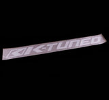 K-Tuned 3M Vinyl Sticker - Black - KTD-STK-VB3
