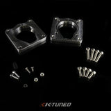 K-Tuned 80mm to RBC Adapter Plates w/Hardware - KTD-TBP-8RB