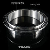 K-Tuned TrackOne - Aluminum V-Band Assembly (3") - T1-47-3000