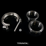 K-Tuned TrackOne - Aluminum V-Band Assembly (4") - T1-47-4000