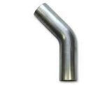 Vibrant 2.5" O.D. T304 Stainless Steel 45 Degree Mandrel Bend 13100
